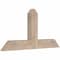 Ekena Millwork Portland Smooth Timber Gable Bracket, Douglas Fir, 48"W x 24"H x 3 1/2"D x 5 1/2"F, 12/12 Pitch GBW048X24X0406POR00SDF - alternate 4